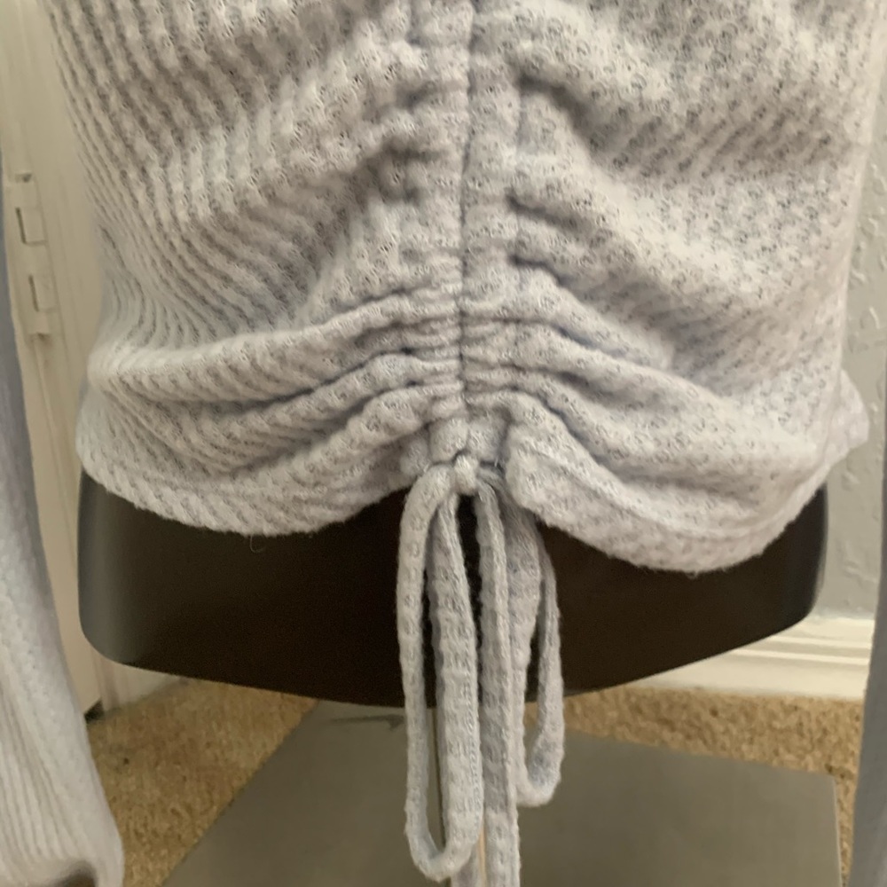 Brand new light  blue long sleeve with tie - Picture 2 of 6